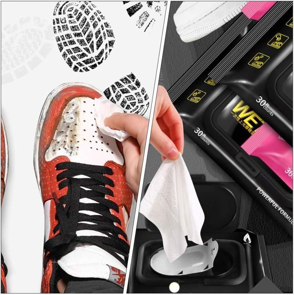 ひかさ Waipy Shoe Cleaner Pack 2 Bottles 60 Wipes | Sneaker Cleaner
